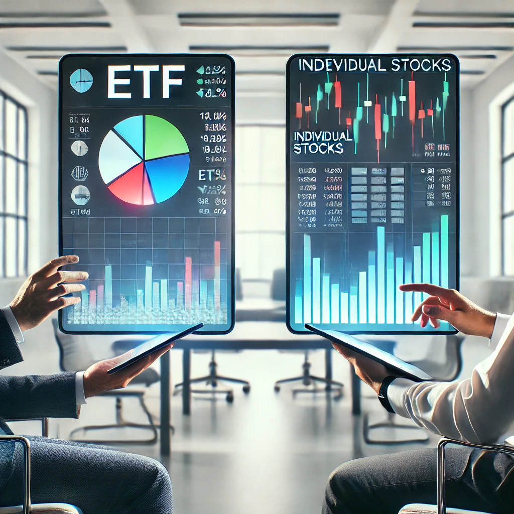 etf vs actions individuelles