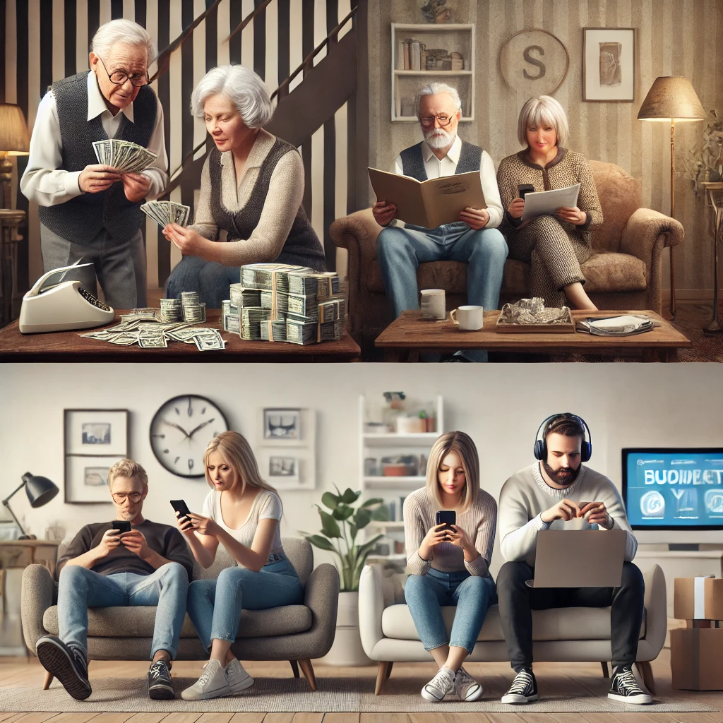 le rapport à l'argent selon les générations