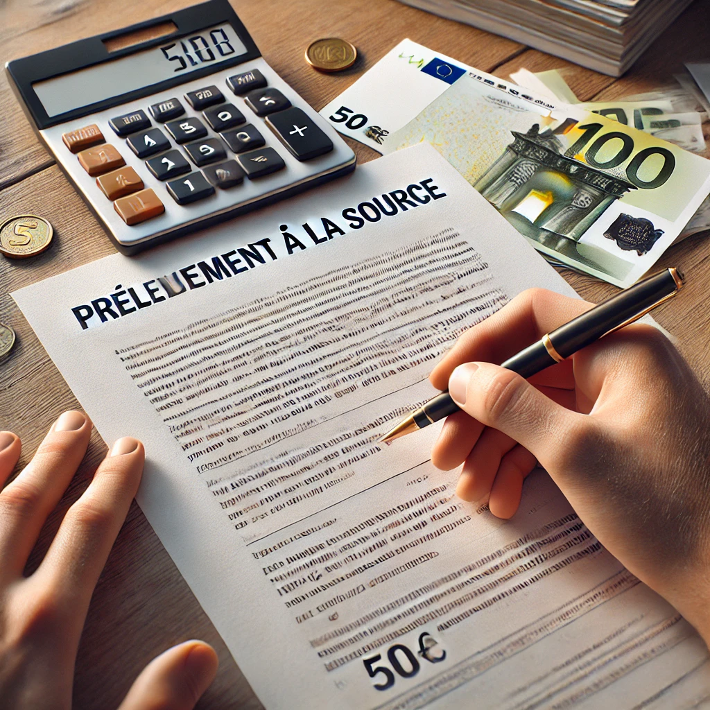 prélèvement à la source