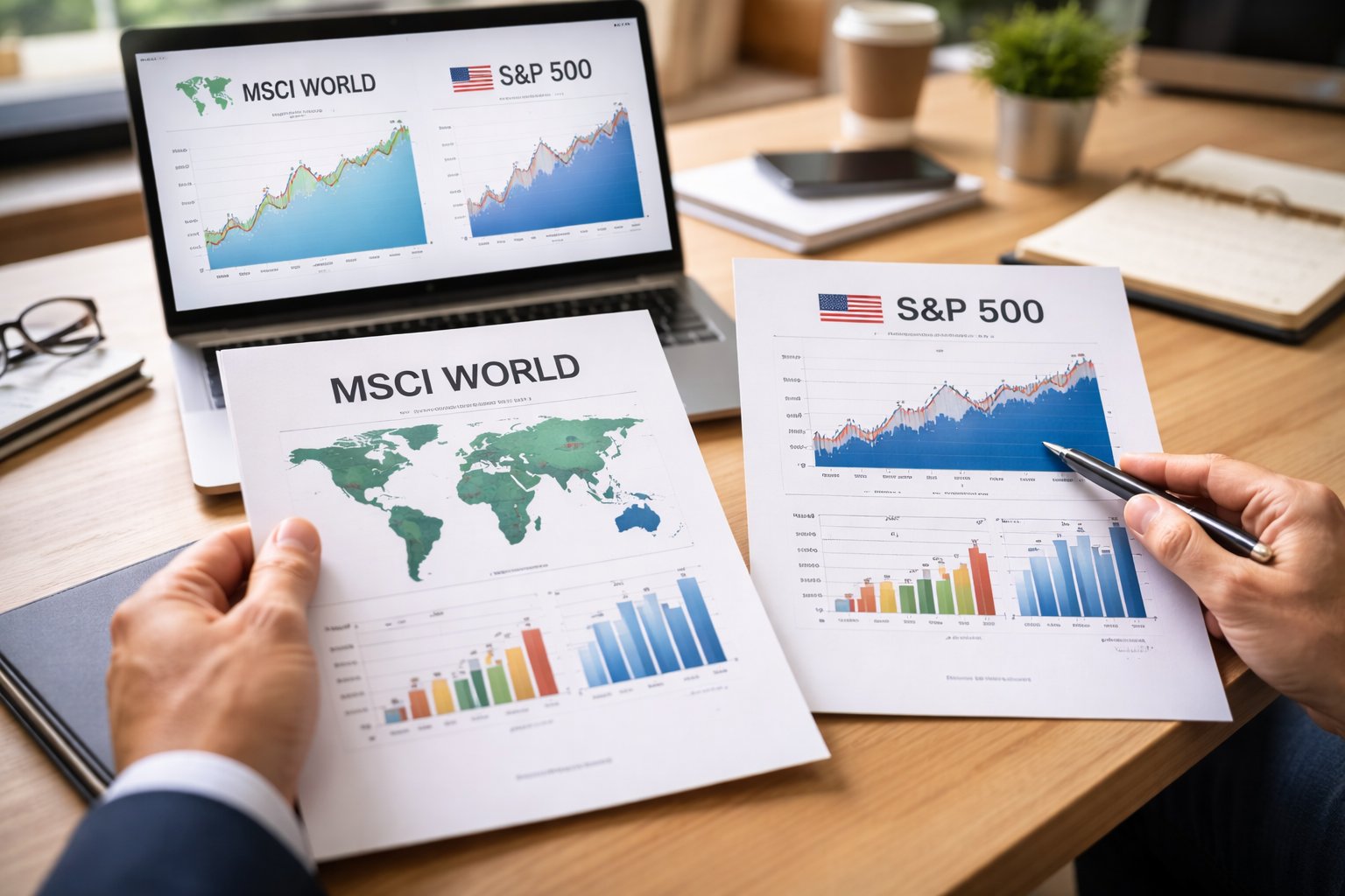 MSCI World ou S&P 500 : que choisir ?
