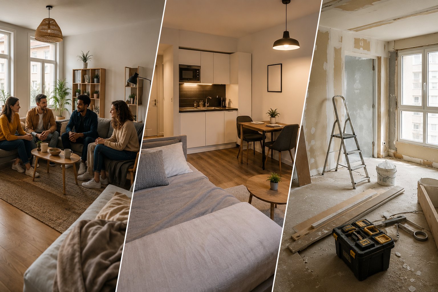 Colocation, LMNP ou achat-revente : quelle stratégie immobilière choisir ?
