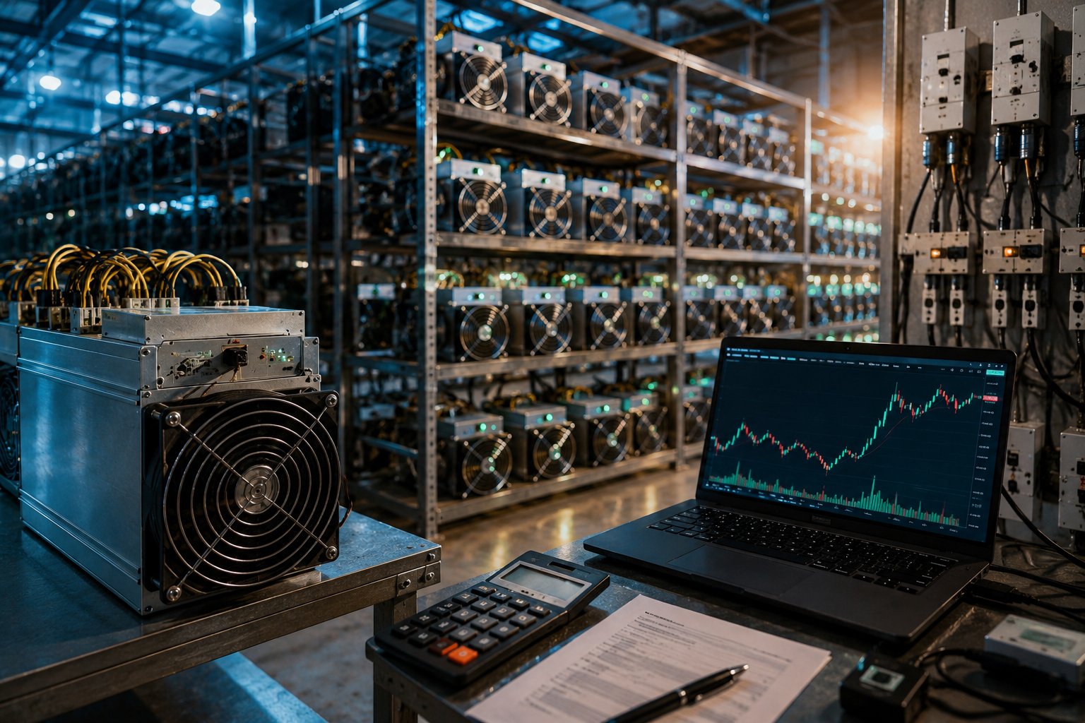 Je vais vérifier les données récentes sur le hashrate, la difficulté de minage, le halving 2024, les revenus des mineurs, le coût de l’électricité, le matériel ASIC et la rentabili