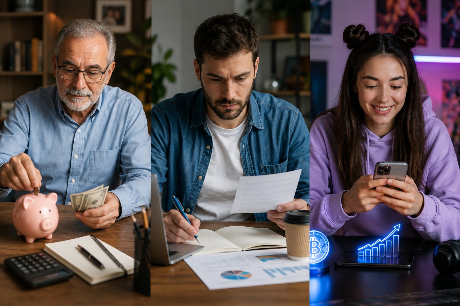 Le rapport à l’argent selon les différentes générations : Boomers vs Millennials vs Gen Z