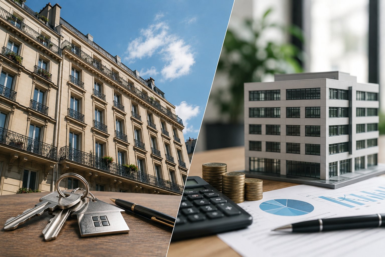 SCPI vs investissement locatif : avantages et inconvénients